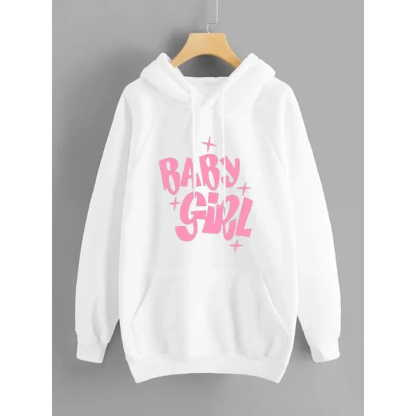 White hoodie for girls (Winter Collection)